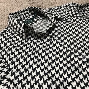 NWT Ralph Lauren Houndstooth Button Down